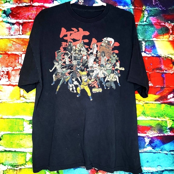 Other - 2002 Shonen Jump Naruto Large Print Tee